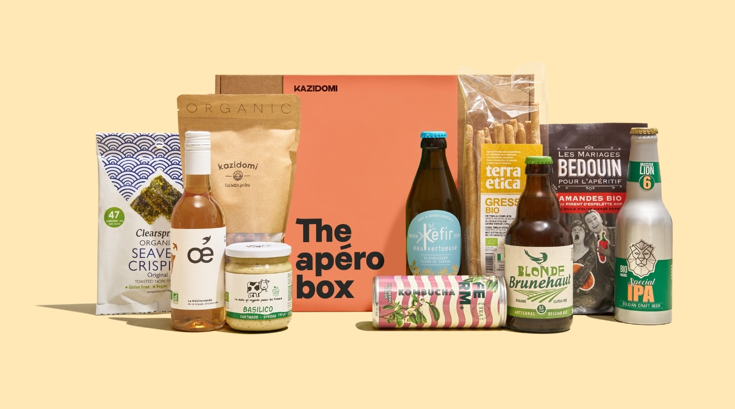 NEW ! The perfect apéro box for your summer nights with friends.